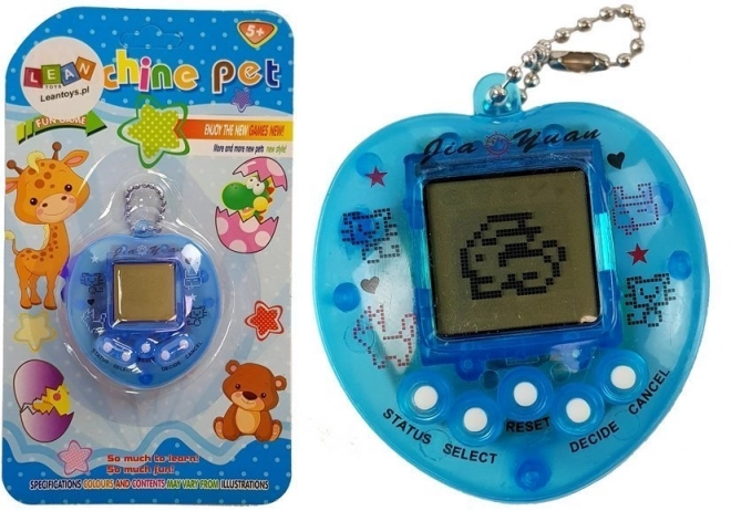 Jeu électronique Tamagotchi Bleu avec chaîne courte