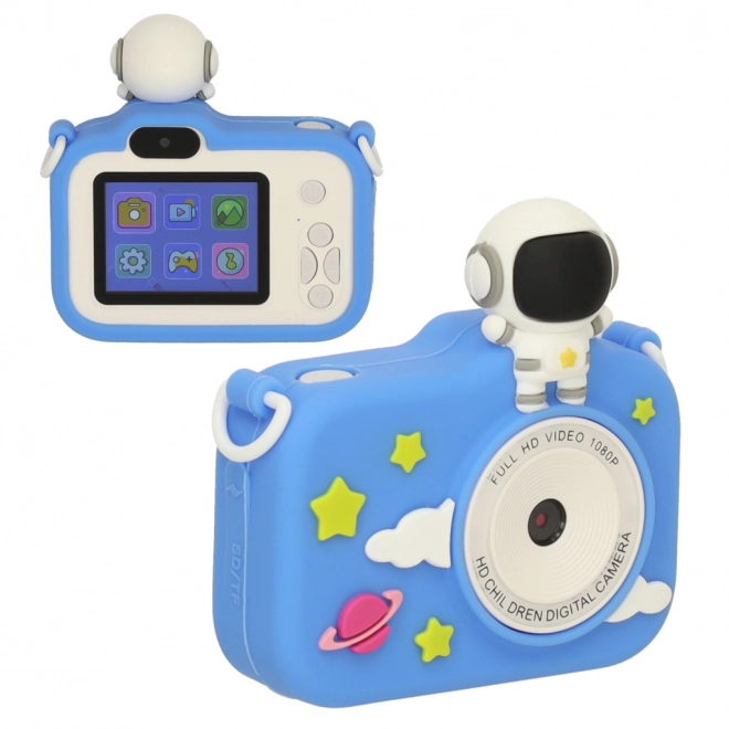 Appareil photo numérique pour enfants bleu