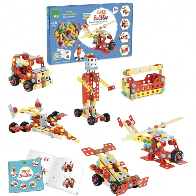Vilac Jeu de Construction Super Batibloc