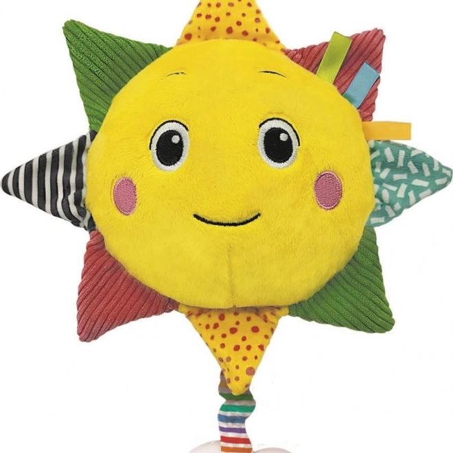 Soleil en peluche avec berceuse de Brahms CLEMENTONI BABY