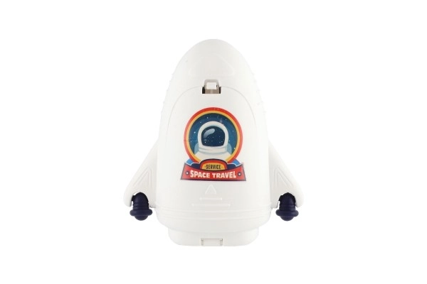 Navette spatiale avec accessoires en plastique 10x12x7cm