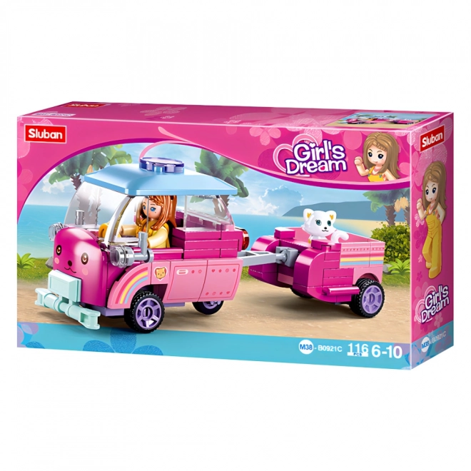 Sluban Rêve de Filles M38-B0921C Chariot à Chat