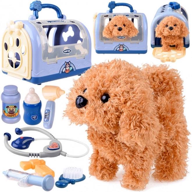 Chien interactif du kit petit vétérinaire