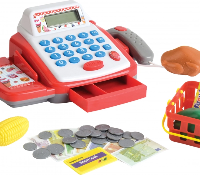 Caisse enregistreuse pour enfants avec accessoires