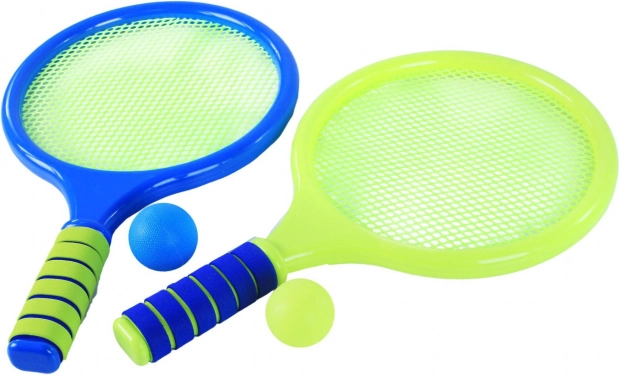 Raquettes de plage avec filet – set avec 2 balles