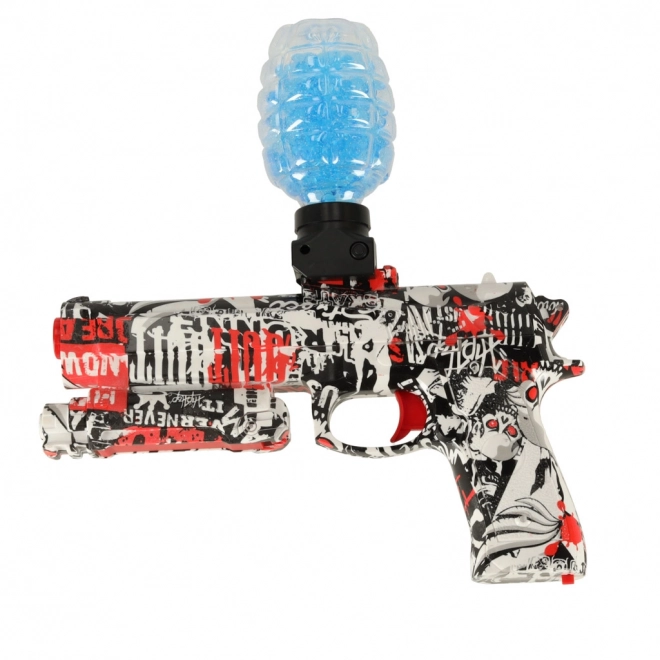 Pistolet à billes en gel d'eau avec chargement USB et lunettes