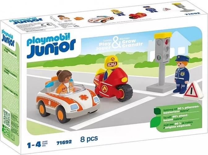 Playmobil Junior héros du quotidien set de secours