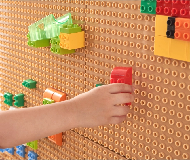 Jeu de construction MASTERKIDZ STEM avec 563 pièces et 4 extensions pour panneau