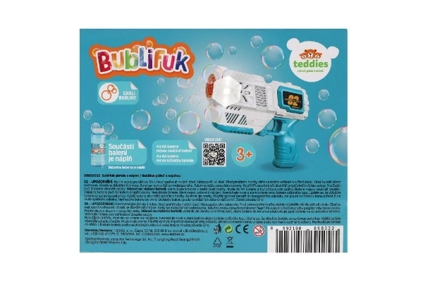 Pistolet à bulles avec recharge