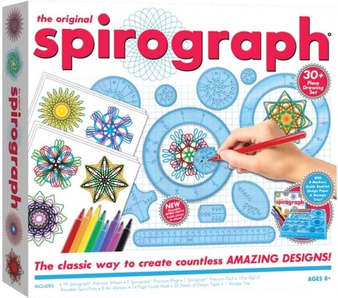 kit créatif spirograph pour dessiner des mandalas
