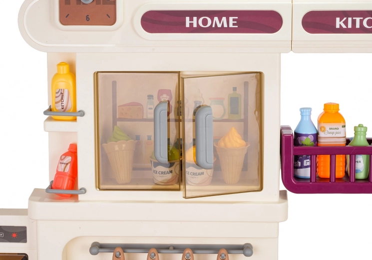 Robinet fonctionnel et espaces de rangement pratiques