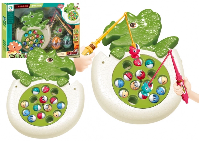 Jeu de Pêche avec Dinosaures