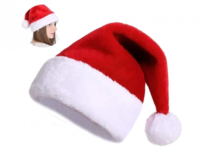 Chapeau de Père Noël avec pompon