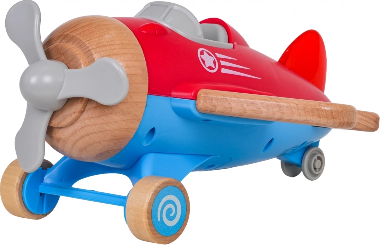 Conception sûre et résistante en bois et plastique