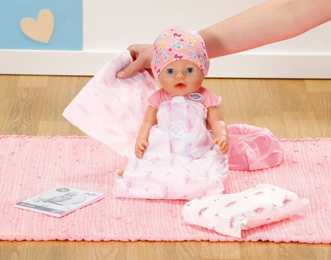 BABY born avec sucette magique, fille, 43 cm