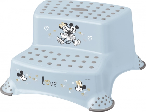 Marchepied double pour WC et lavabo MICKEY – bleu