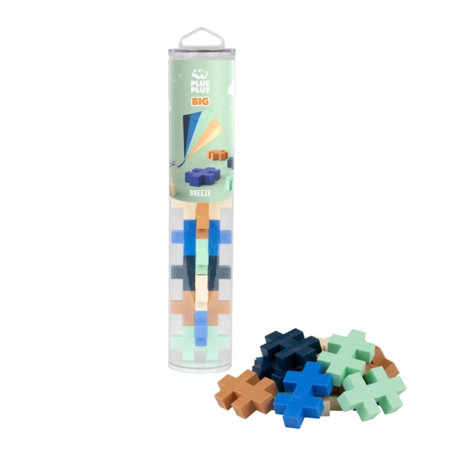 Plus-Plus BIG Breeze ensemble 15 pcs Tube