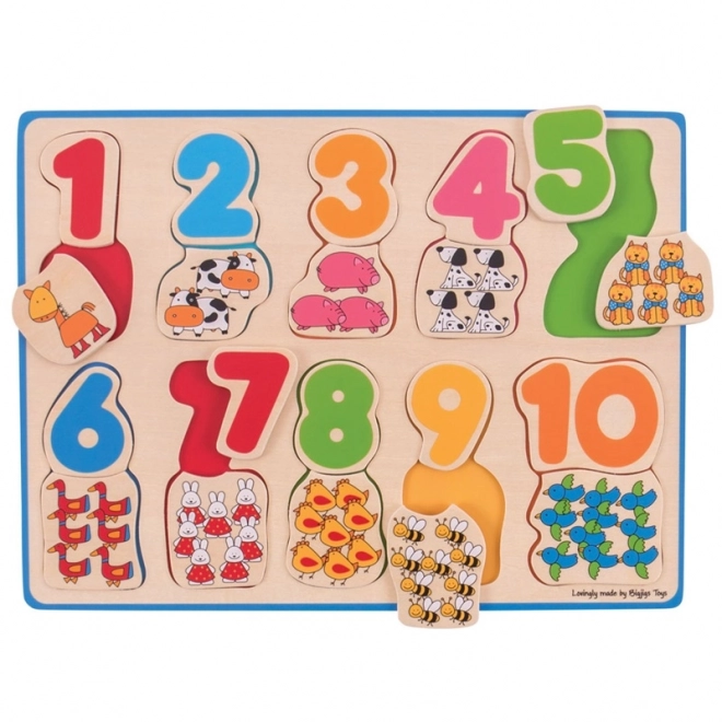 Puzzle de calcul Bigjigs Toys