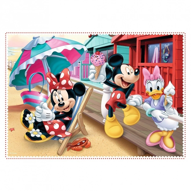 Puzzle 4v1 Minnie avec amis