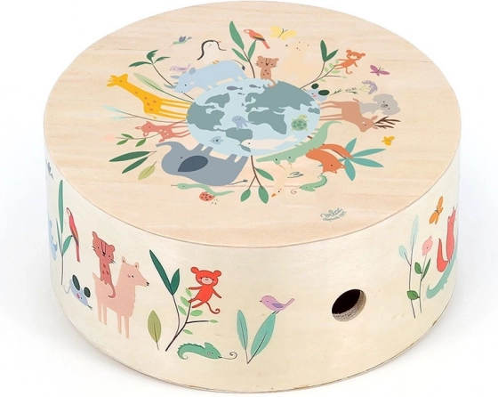 Vilac Cajón en Bois Animaux du monde