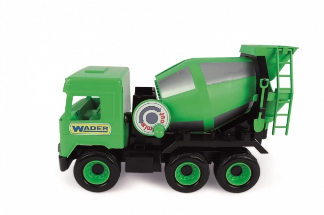 Camion-bétonnière vert Middle Truck dans une boîte