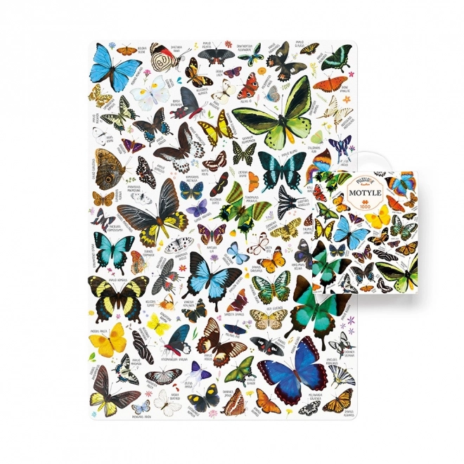Puzzle Puzzlove Papillons 1000 pièces