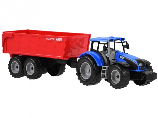 Tracteur avec remorque