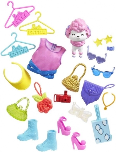 De nombreux accessoires stylés et un animal de compagnie