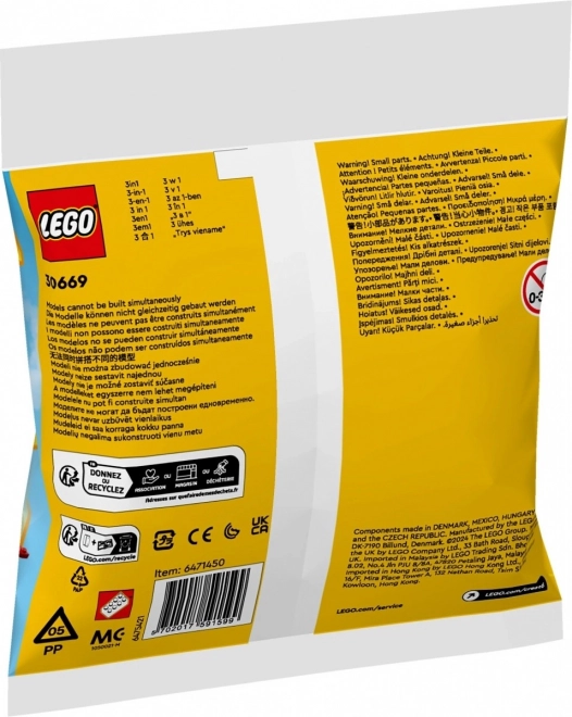 LEGO Creator 30669 Avion rouge iconique