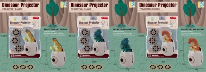 Projecteur avec Dinosaure Vert