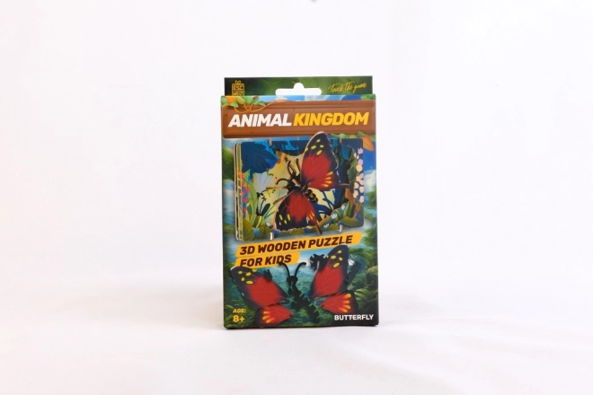 EscapeWelt puzzle en bois 3D papillon