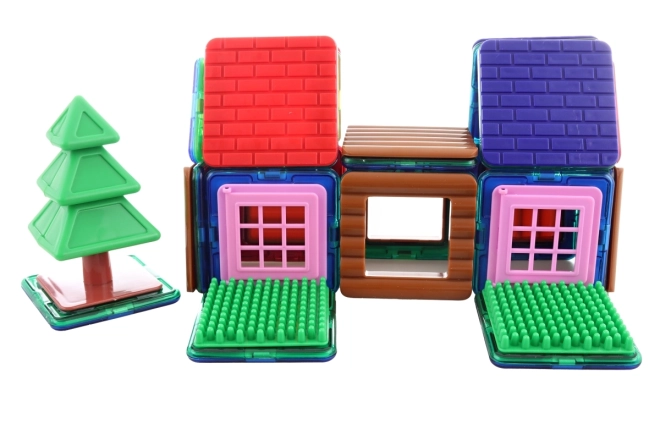 Ensemble de construction magnétique 48 pcs