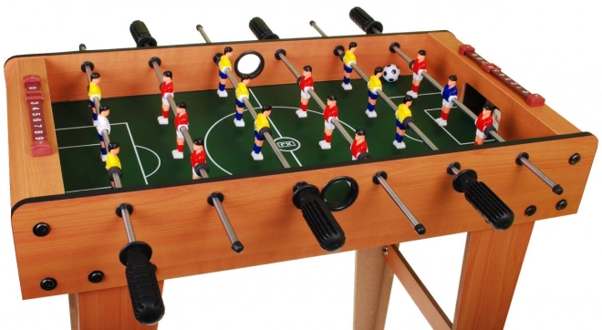 Baby-foot pour enfants 3+ panneau MDF + 6 barres Pour les fans de football