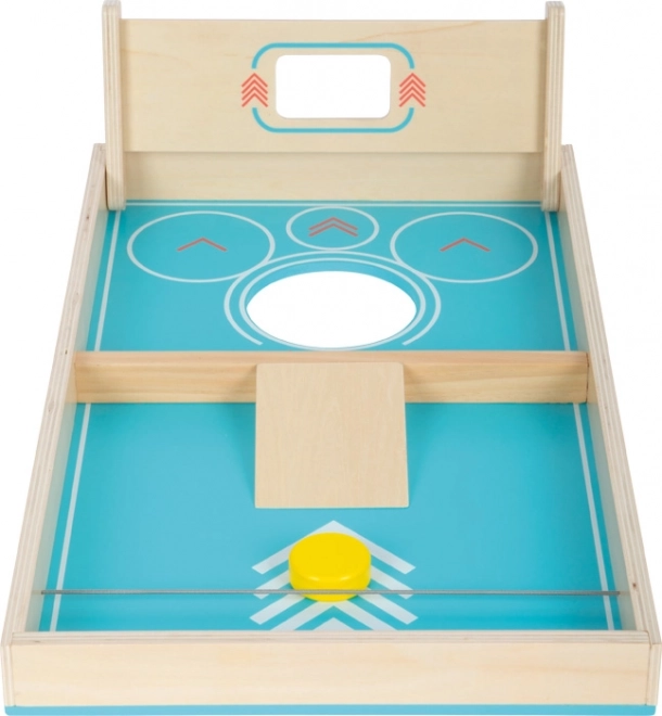 Petit pied Jeu 2-en-1 Cornhole et hockey de table Actif
