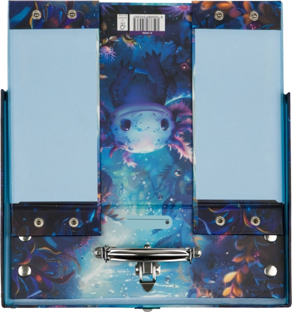 Valise d'école pliante Axolotl Baagl