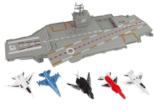 Porte-avions Jets 5 pcs Éclairage sonore