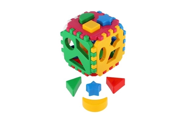 Cube plastique encastrable 12x12cm en filet 12m+