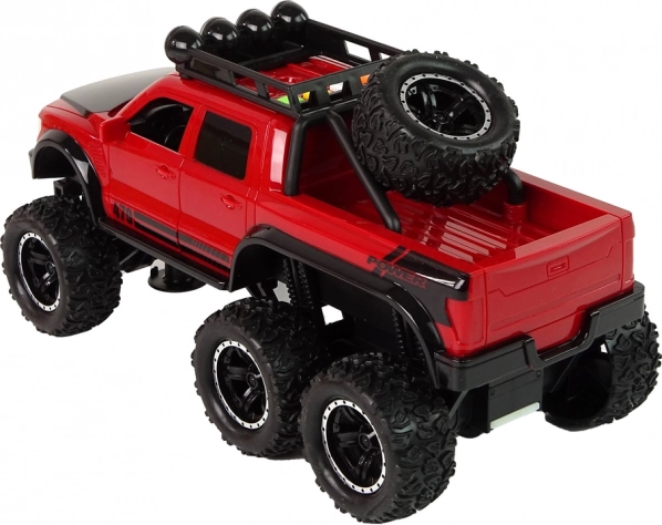 Tout-terrain 6x6 et propulsion à inertie