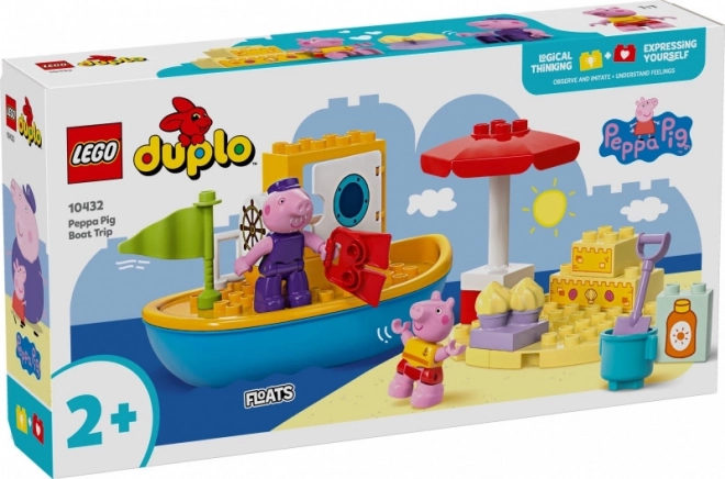 LEGO DUPLO 10432 Peppa Pig Peppa et l'excursion en bateau