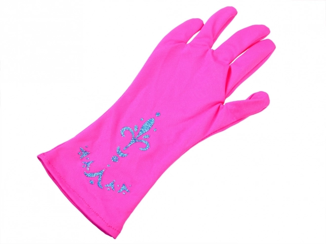 Ensemble de costume Princesse avec couronne et tresse – Rose