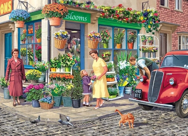 Puzzle Fleuriste 1000 pièces