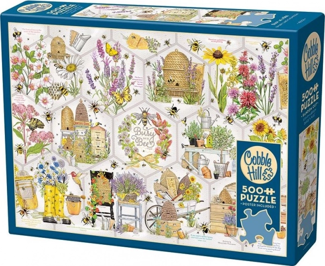 Puzzle COBBLE HILL Occupé comme une abeille 500 pièces