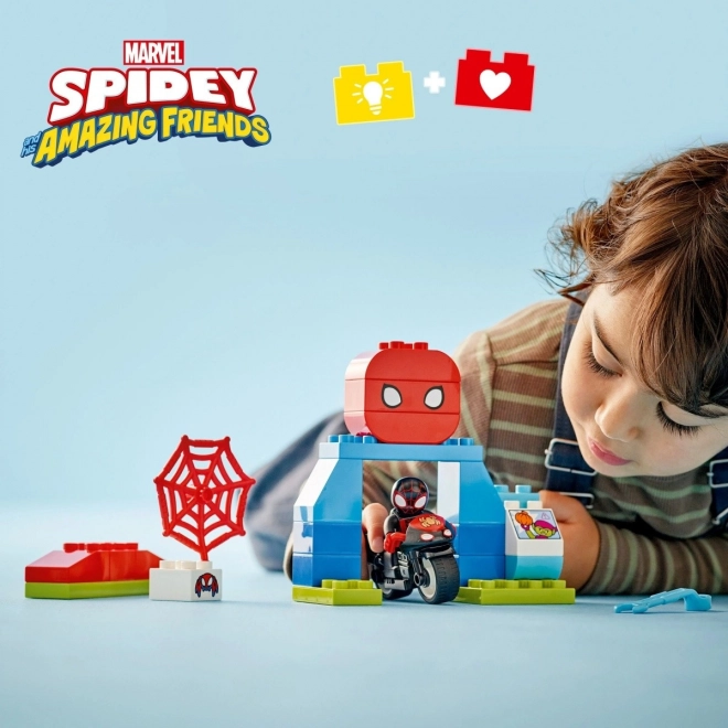 LEGO DUPLO Spidey et les aventures à moto