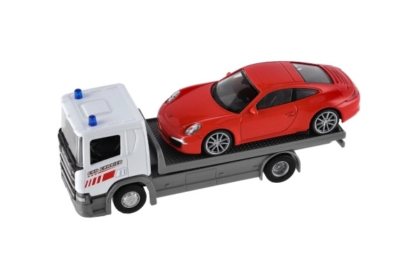 Welly Scania P320 dépanneuse et voiture