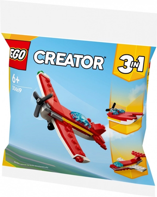LEGO Creator 30669 Avion rouge iconique