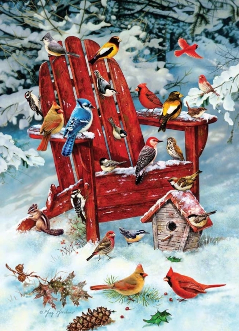 Puzzle Oiseaux des Adirondacks 1000 pièces de Cobble Hill