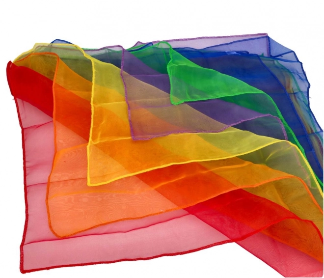 Ensemble de foulards de jonglage 6 pcs