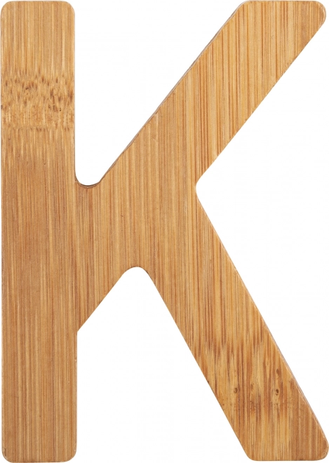 Small foot lettre en bambou K