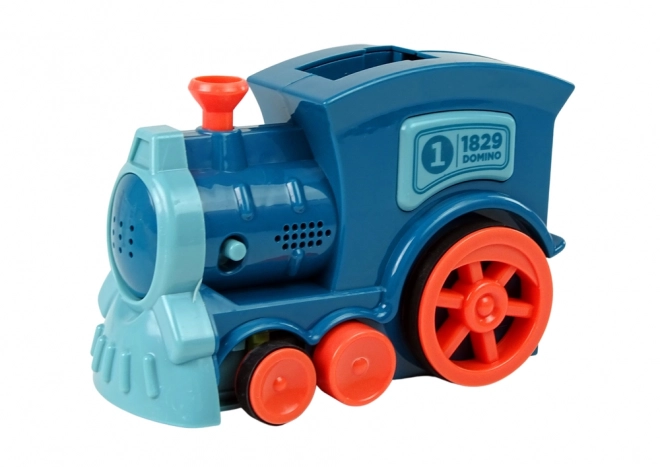 Locomotive interactive Train empilement domino son