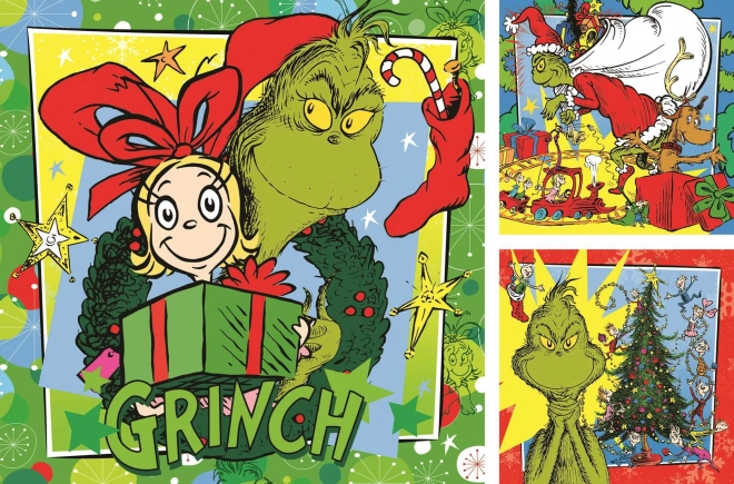 Puzzle Ravensburger Grinch 3x49 pièces